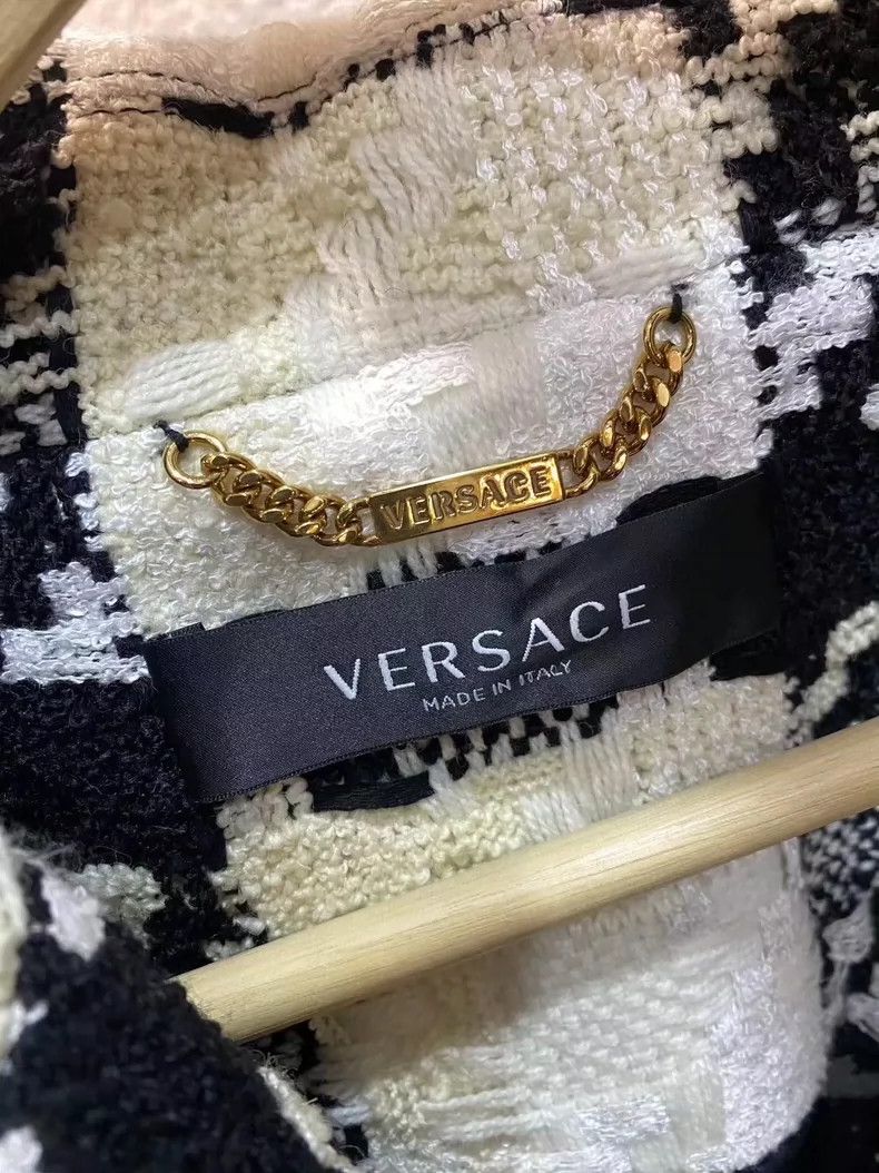 Versace Versace Houndstooth suit Size L / US 10 / IT 46 - 8 Thumbnail