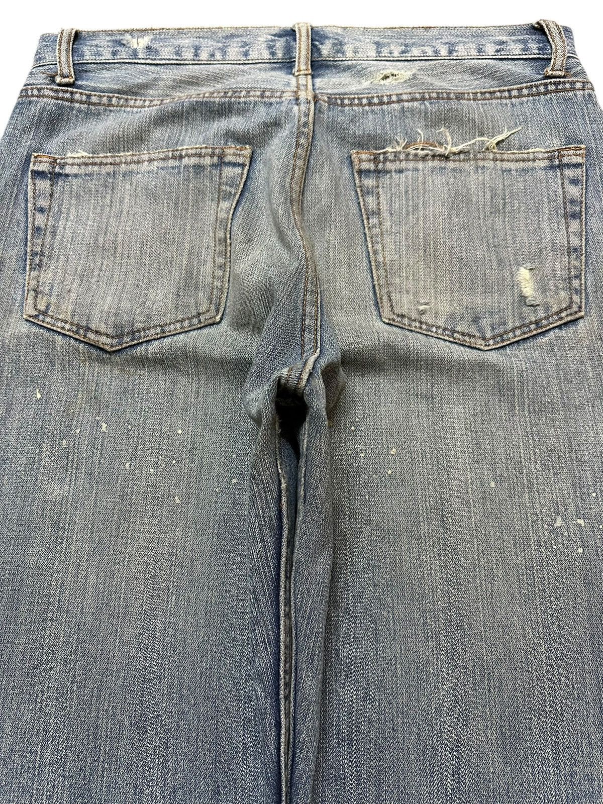 Japanese Brand Vintage Japanese Nylaus Faded Distressed Baggy Jeans Size US 32 / EU 48 - 5 Thumbnail