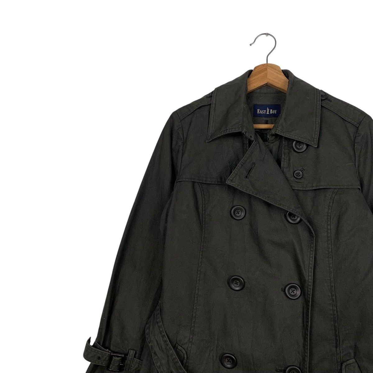 Japanese Brand Japanese Brand East Boy Double Breasted Trench Coat Size S / US 4 / IT 40 - 7 Thumbnail