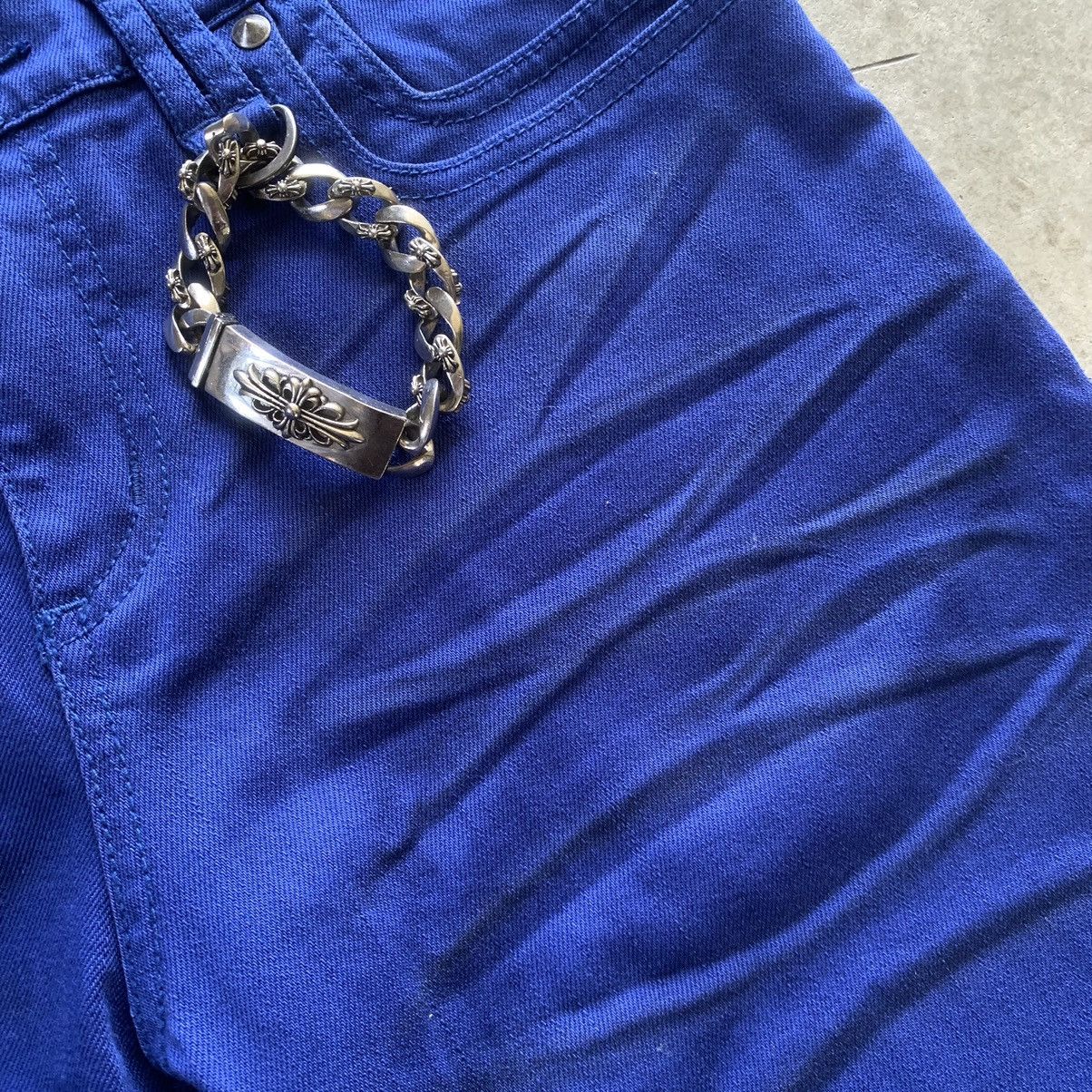 If Six Was Nine Semantic Design Black Whiskers Fading Super Blue Jeans Size US 32 / EU 48 - 4 Thumbnail