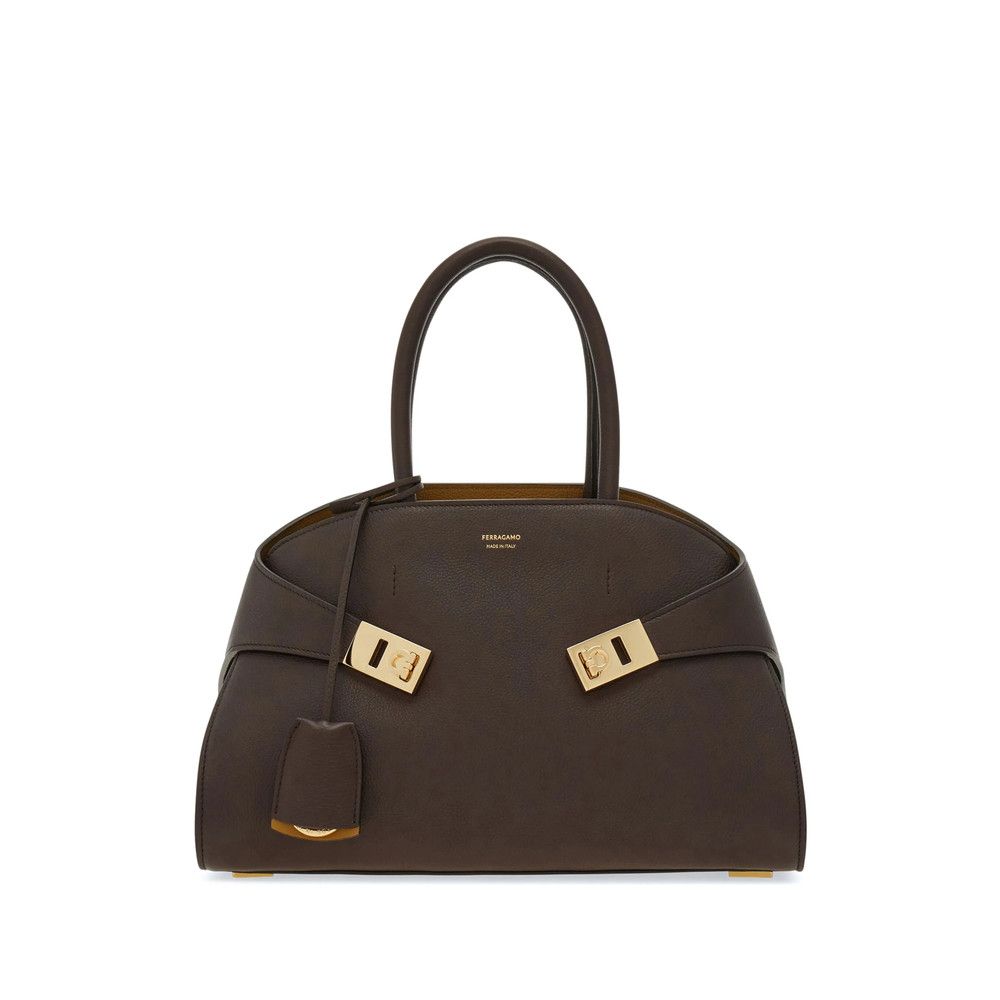 Salvatore Ferragamo Ferragamo BROWN Tote Bags Size ONE SIZE - 1 Thumbnail