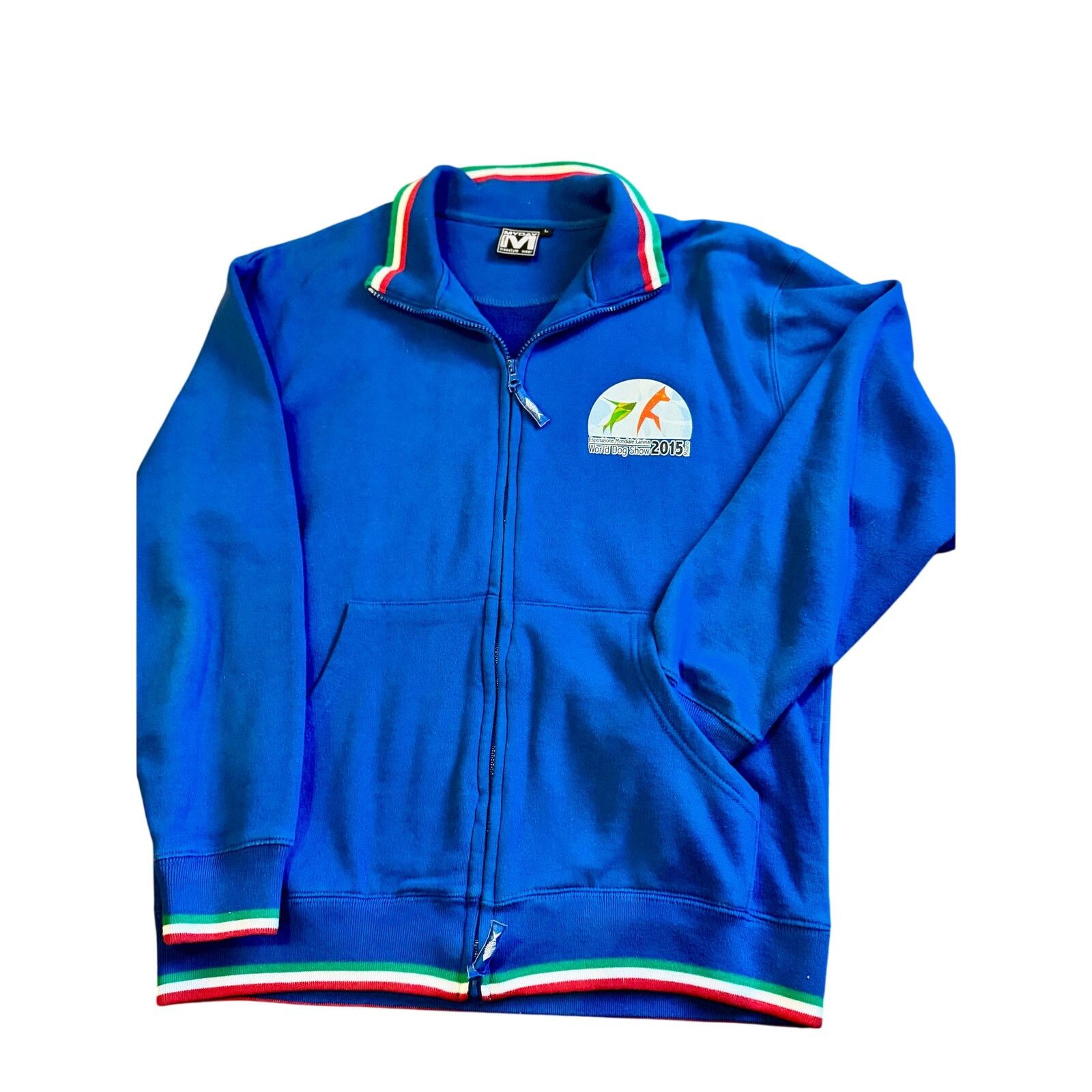 Other Rare World Dog Show 2015 Milano Zip-Up Sweatshirt Size US L / EU 52-54 / 3 - 1 Thumbnail