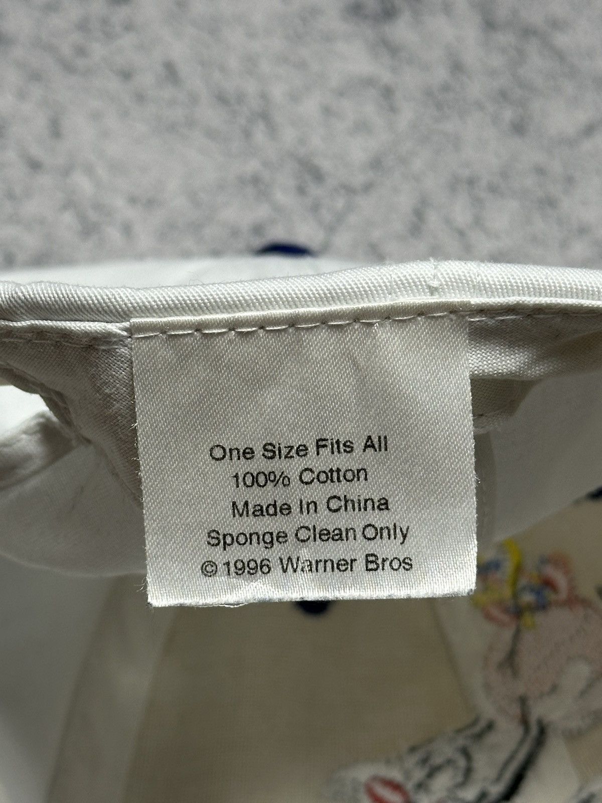 Vintage Vintage 1996 Space Jam Warner Bros Cap Size ONE SIZE - 6 Thumbnail