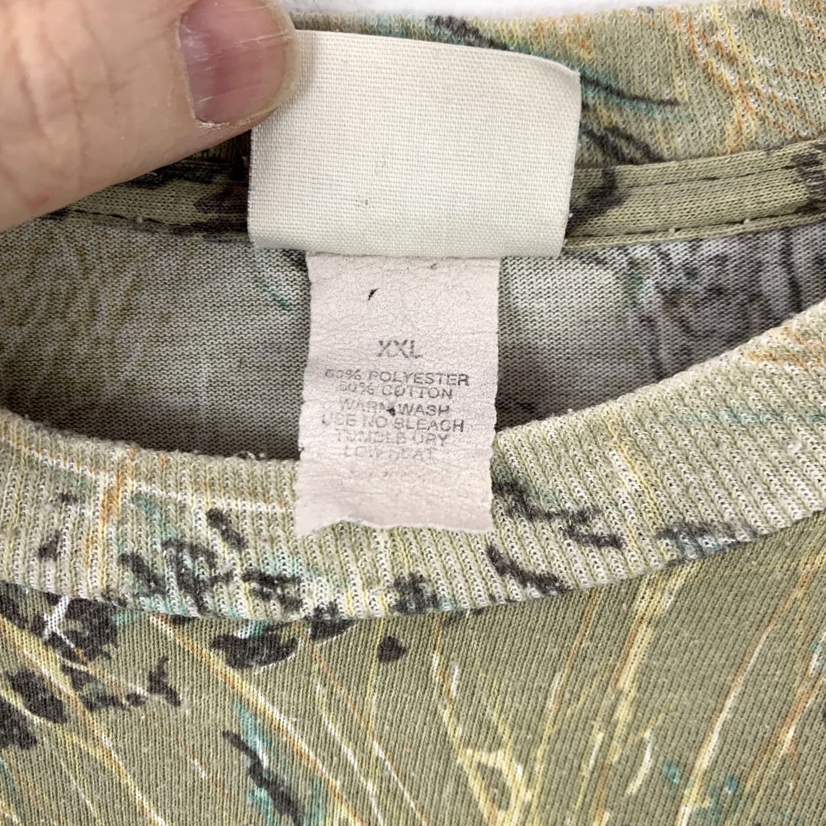 Vintage Ghost Series Camouflage T-Shirt Prairie Grass Montana Camo Camoflauge Long Sleeve Mens XXL Shirt Pattern Camouflage Hunting Outdoor Size US XXL / EU 58 / 5 - 4 Thumbnail