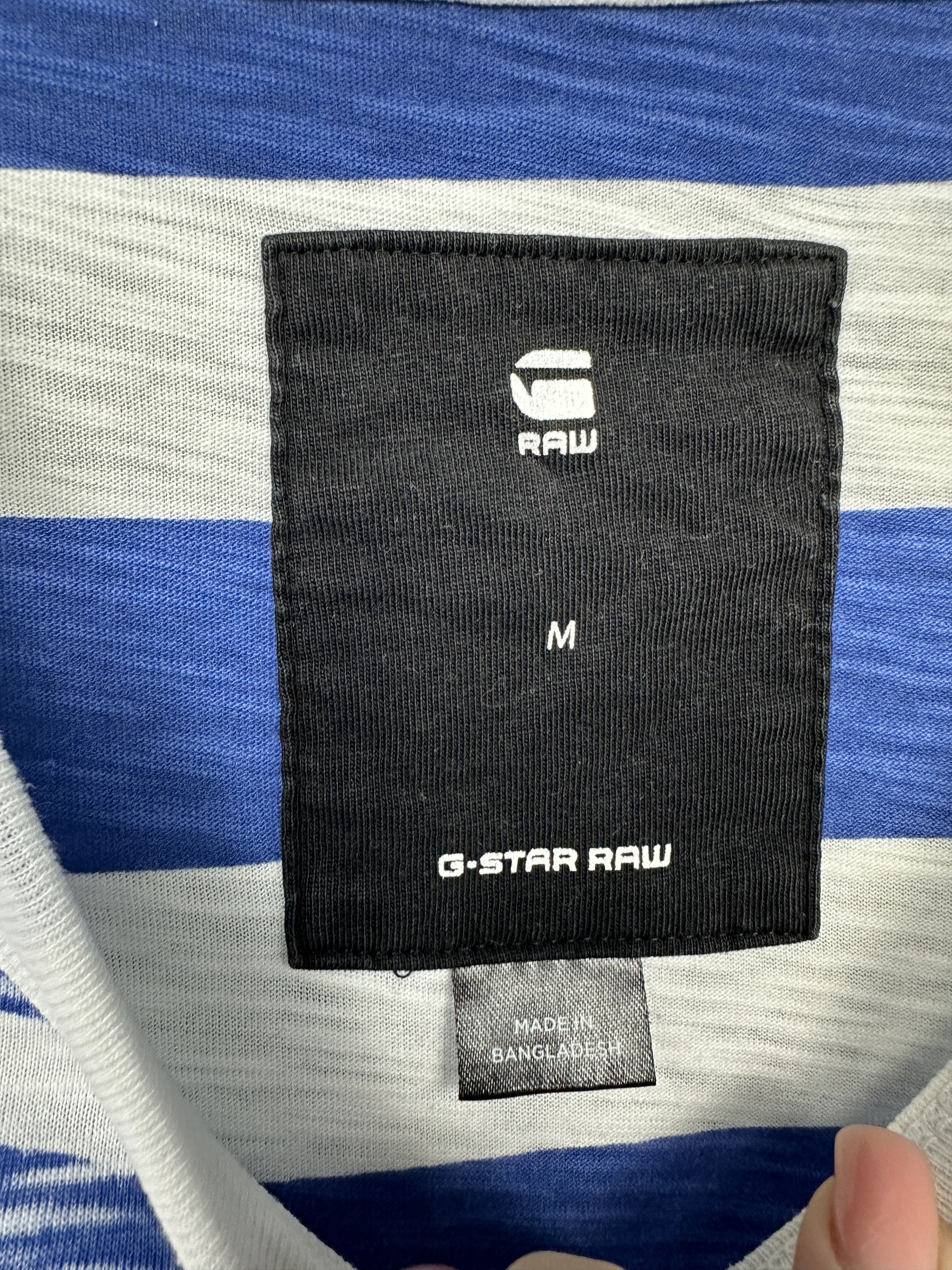 G-Star G Star Raw Mens Kantano Relaxed Striped T-Shirt Size US M / EU 48-50 / 2 - 4 Thumbnail
