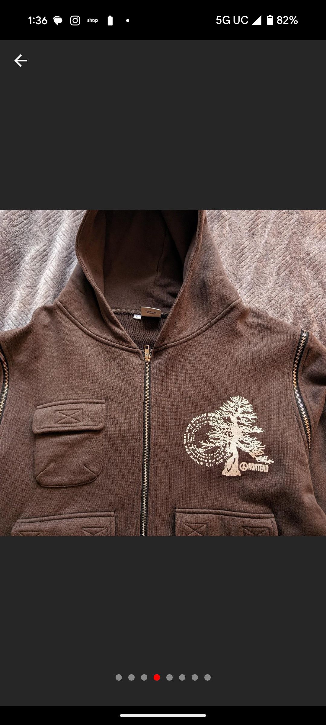 basketcase gallery KONTEND ZIPPER HOODIE Size US M / EU 48-50 / 2 - 3 Thumbnail