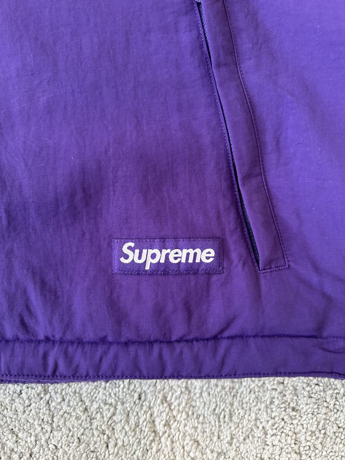 Supreme Supreme Polartec Shearling Reversible Pullover Size US L / EU 52-54 / 3 - 4 Thumbnail