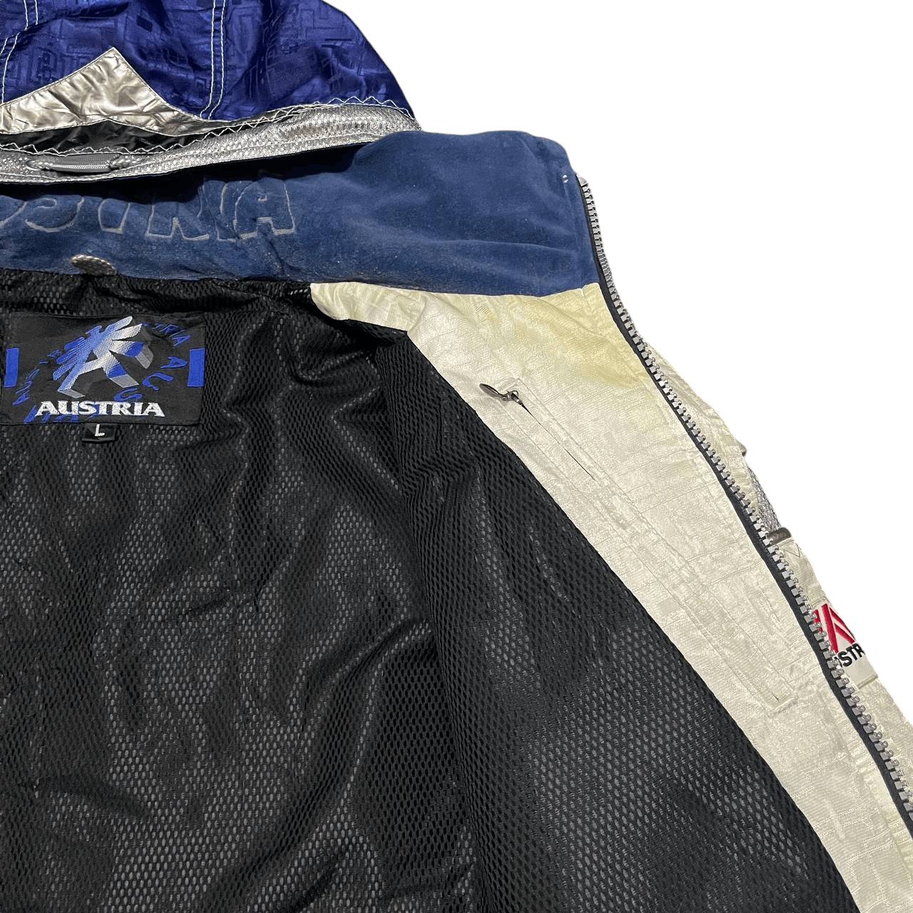 Asics Vintage Austria x Asics Ski Hooded Jacket Size US L / EU 52-54 / 3 - 11 Thumbnail