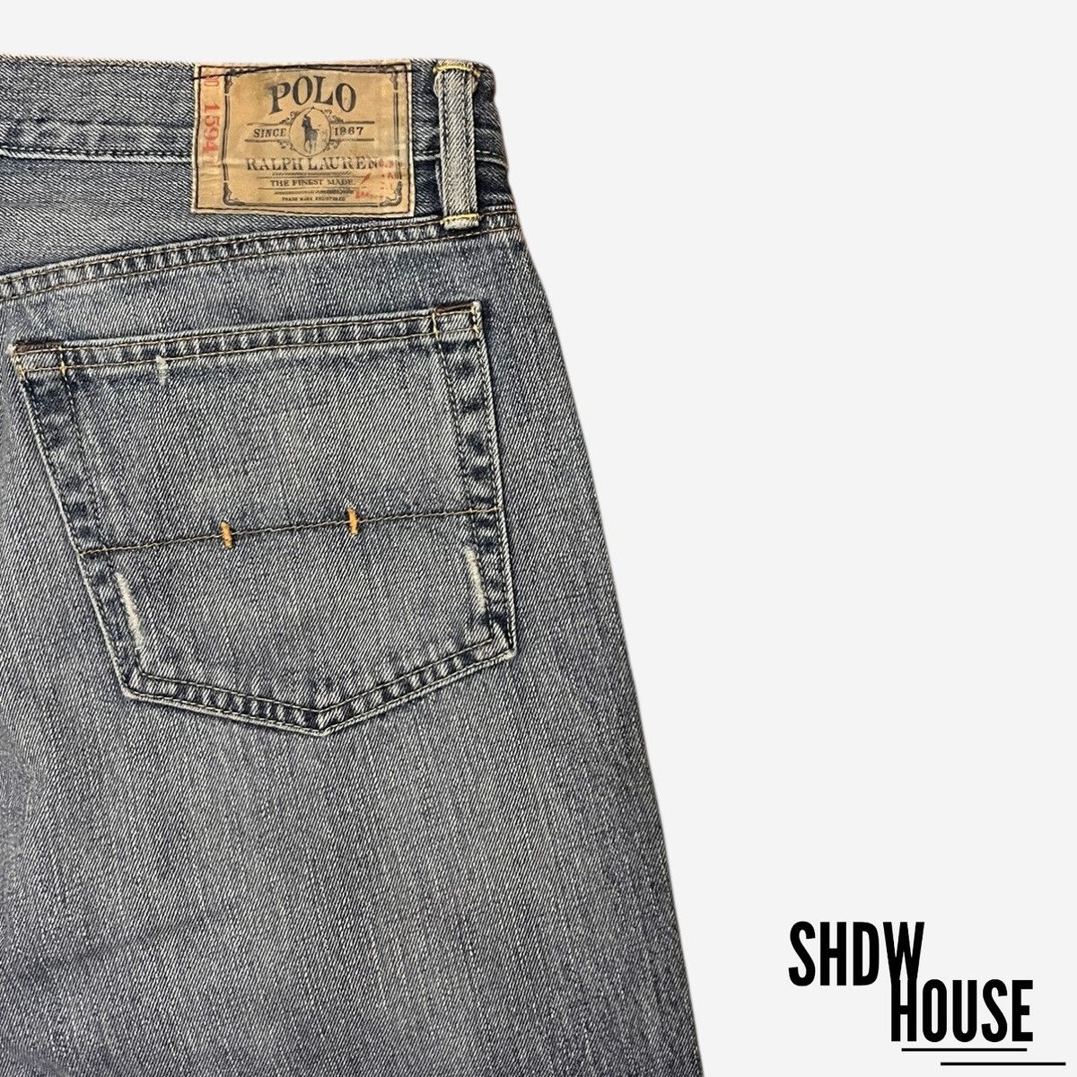 Polo Ralph Lauren Polo Ralph Lauren Jeans in Blue Wash Size US 33 - 6 Thumbnail