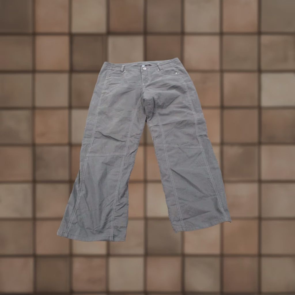 Vintage Kuhl Pants Womens 12 Gray Straight Carpenter Pants Mens? Womens? Size 24" / US 00 / IT 34 - 1 Thumbnail