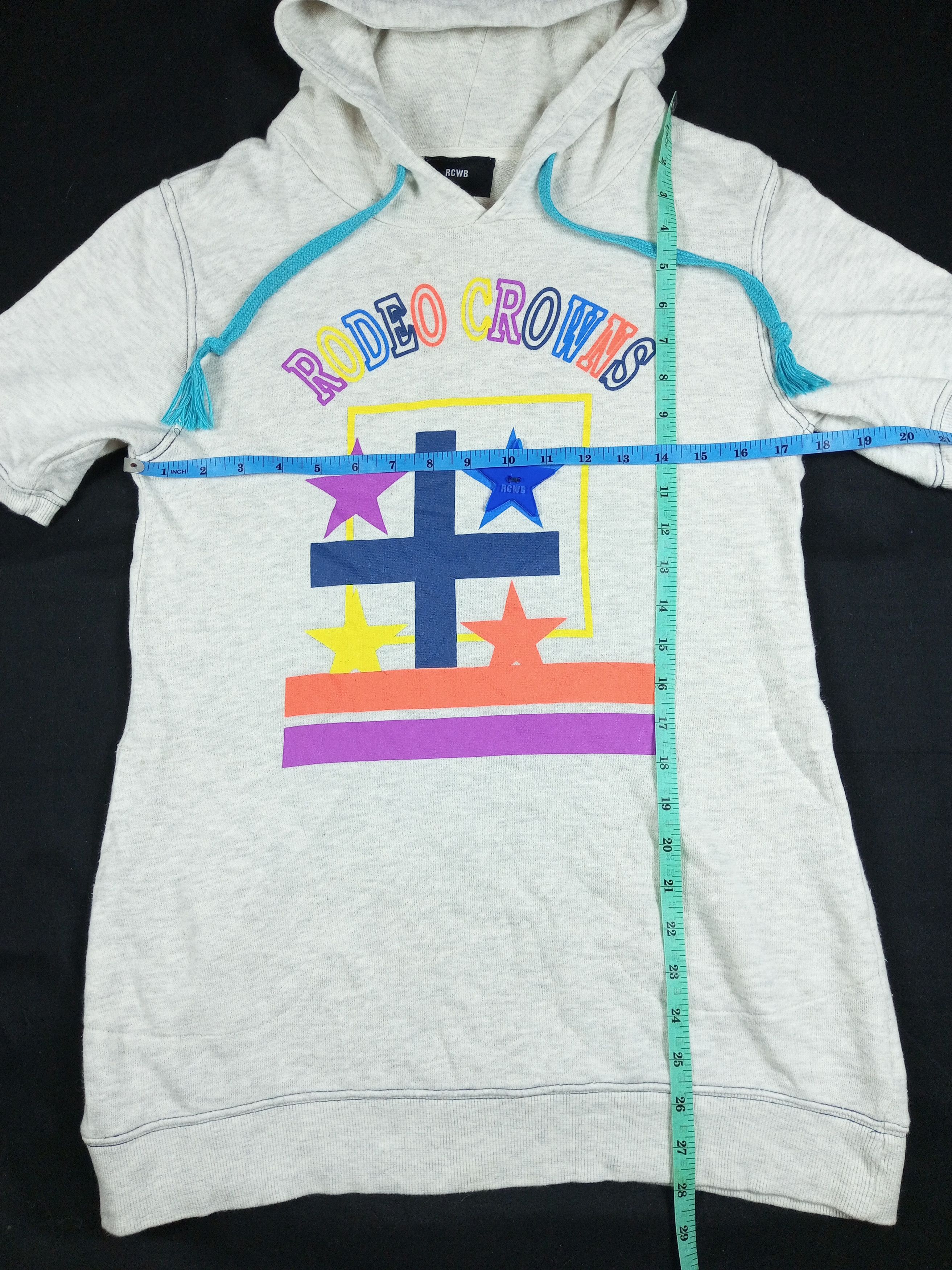 Japanese Brand 🔥Rodeo Crown Short Sleeve Hoodie Hysteric Glamour Style Size US S / EU 44-46 / 1 - 6 Thumbnail