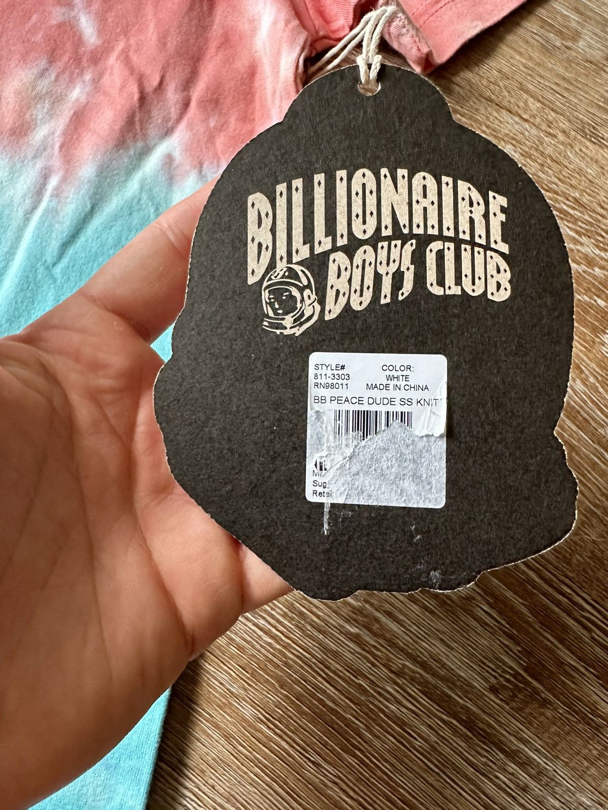 Billionaire Boys Club NEW Billionaire Boys Club Peace Dude T-Shirt Size US XXL / EU 58 / 5 - 7 Thumbnail
