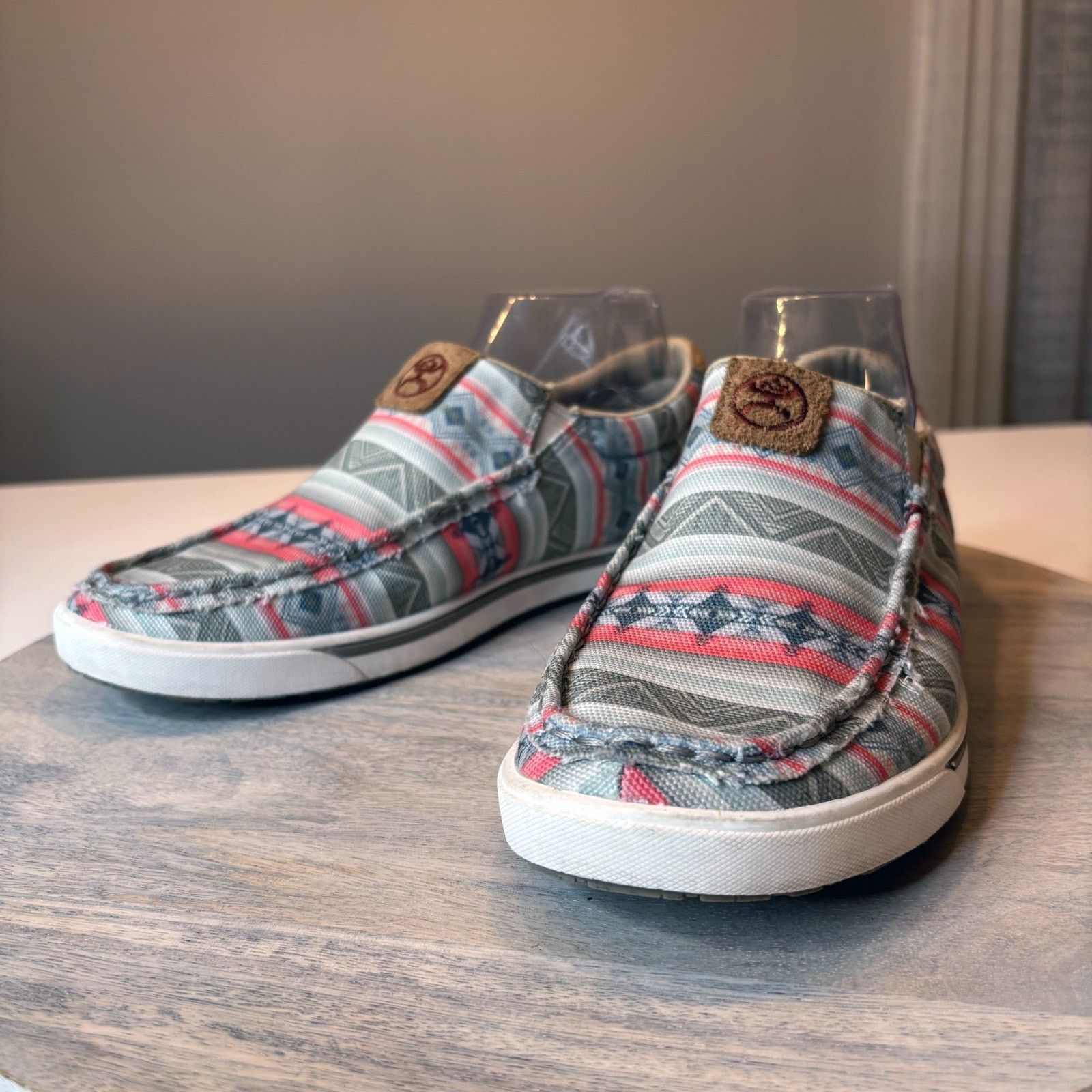 Twisted X Twisted X Hooey Aztec Slip On Loafer Shoes Women’s Size 8 M Size US 8 / IT 38 - 1 Thumbnail