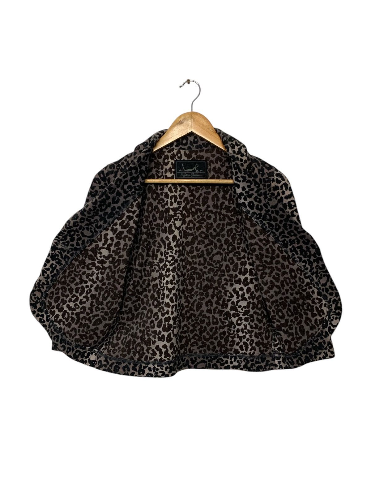 Designer × Hysteric Glamour × Japanese Brand Rare Hysteric Glamour Skull Leopard Cotton Blazer One Button Size S / US 4 / IT 40 - 3 Thumbnail