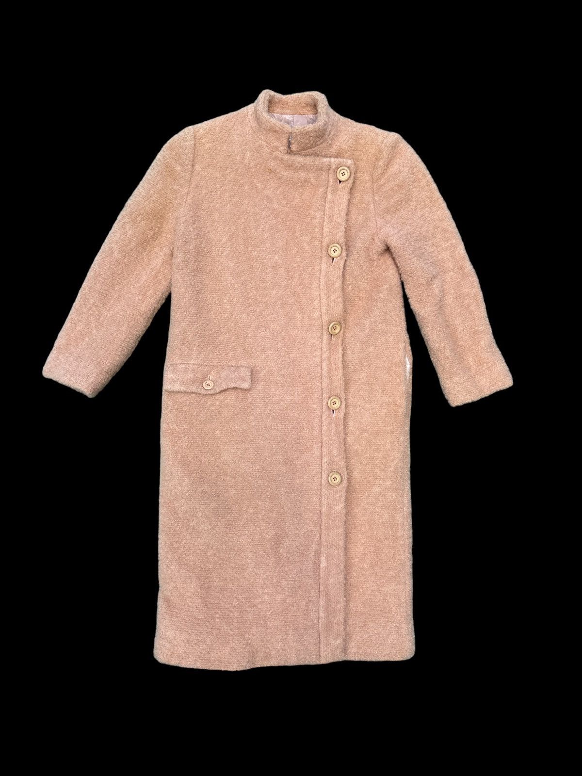 1960s CHRISTIAN DIOR PRET-A-PORTER WOOL COAT