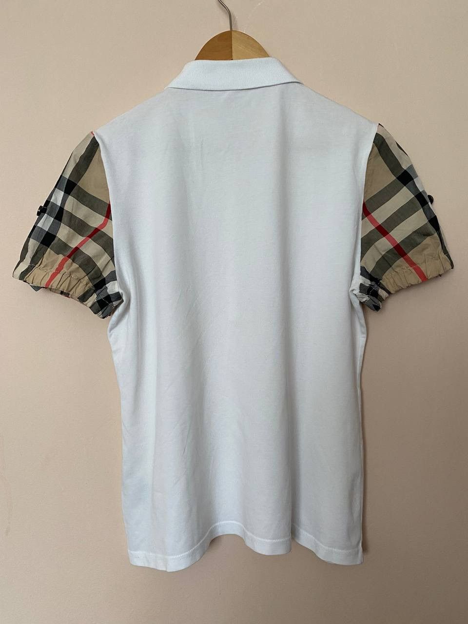 Burberry × Vintage 🔥 VINTAGE BURBERRY NOVA CHECK POLO TEE SHIRT Size XL / US 12-14 / IT 48-50 - 9 Thumbnail