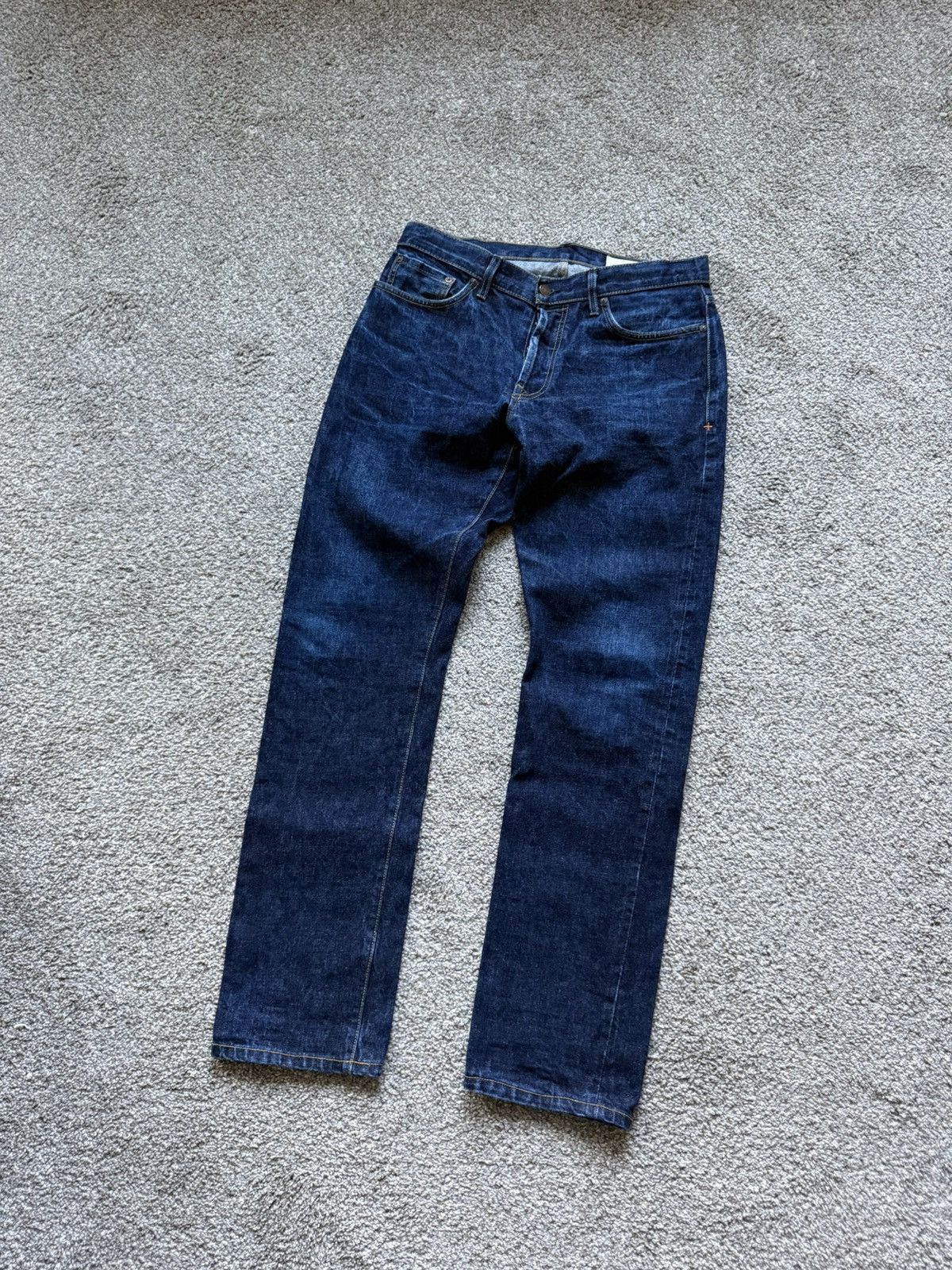 Imogene + Willie Imogene + Willie Barton Slim Selvedge Denim Jeans Size 33 Size US 33 - 1 Thumbnail