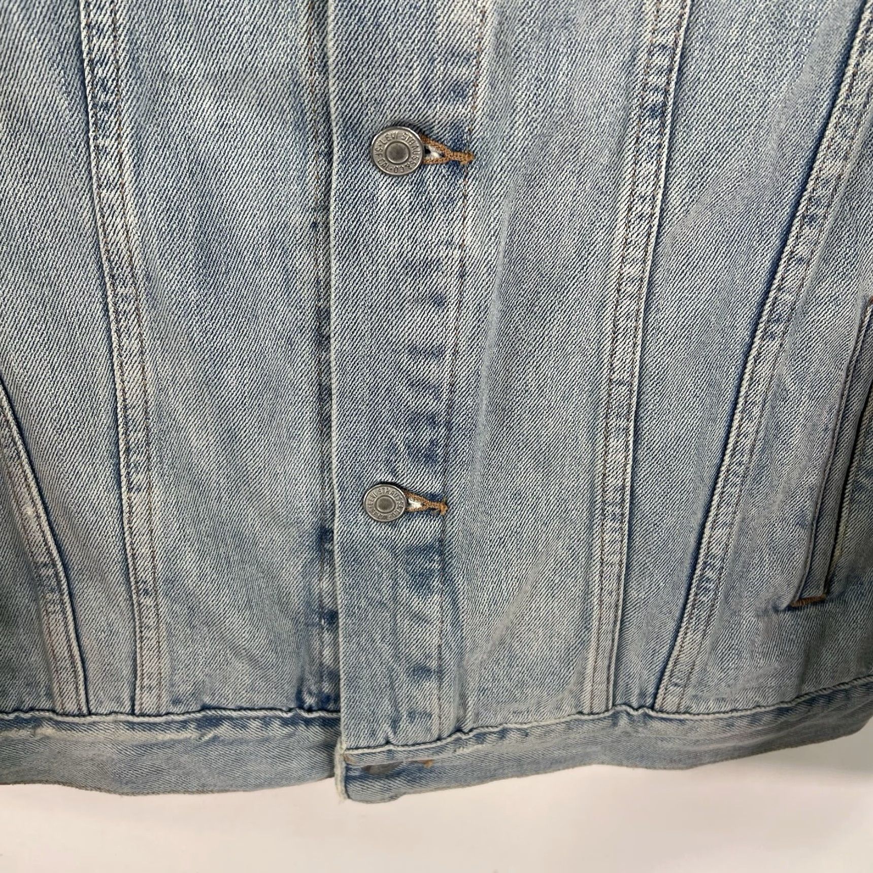 Levi's Levi's Trucker Jacket Denim Blue Mens XL 80s Size US XL / EU 56 / 4 - 5 Thumbnail