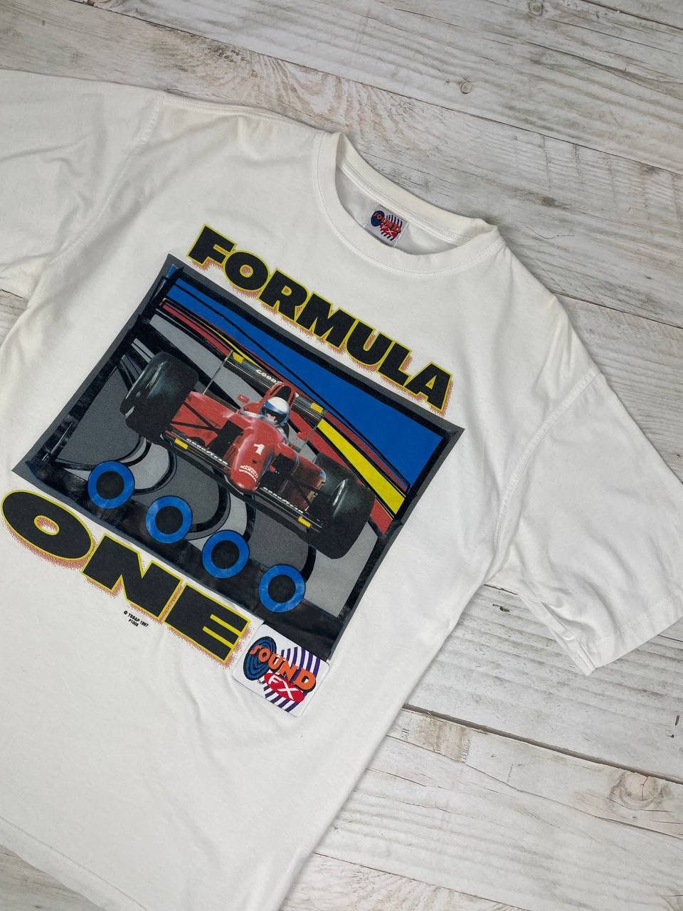 Formula 1 Vintage Formula One 1997 Racing T-Shirt F1 Size US M / EU 48-50 / 2 - 2 Thumbnail