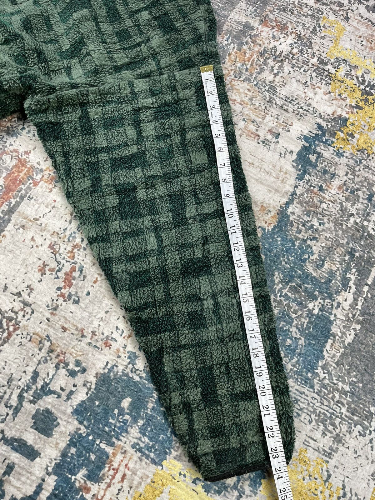 Columbia Vintage Columbia Sportswear Plaid Green Fleece Jacket Size US M / EU 48-50 / 2 - 11 Thumbnail