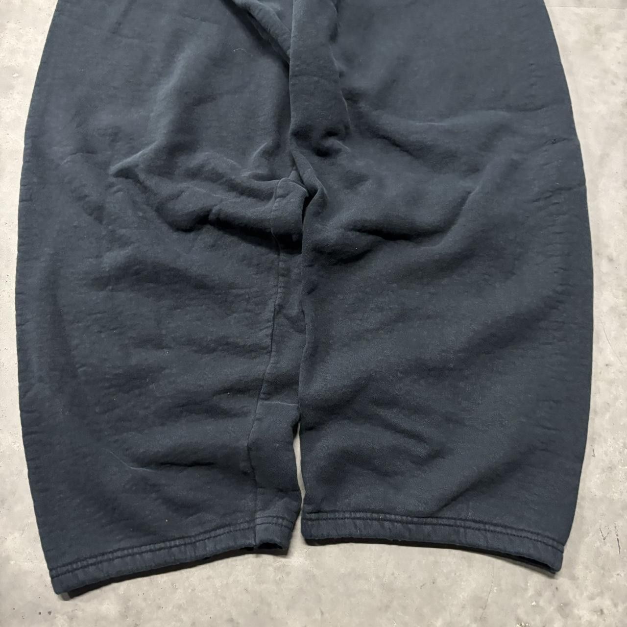 Japanese Brand × Vintage Crazy Vintage Y2K/2000s Baggy Faded Black Skater Essential Sweatpants! Size US 34 / EU 50 - 5 Thumbnail