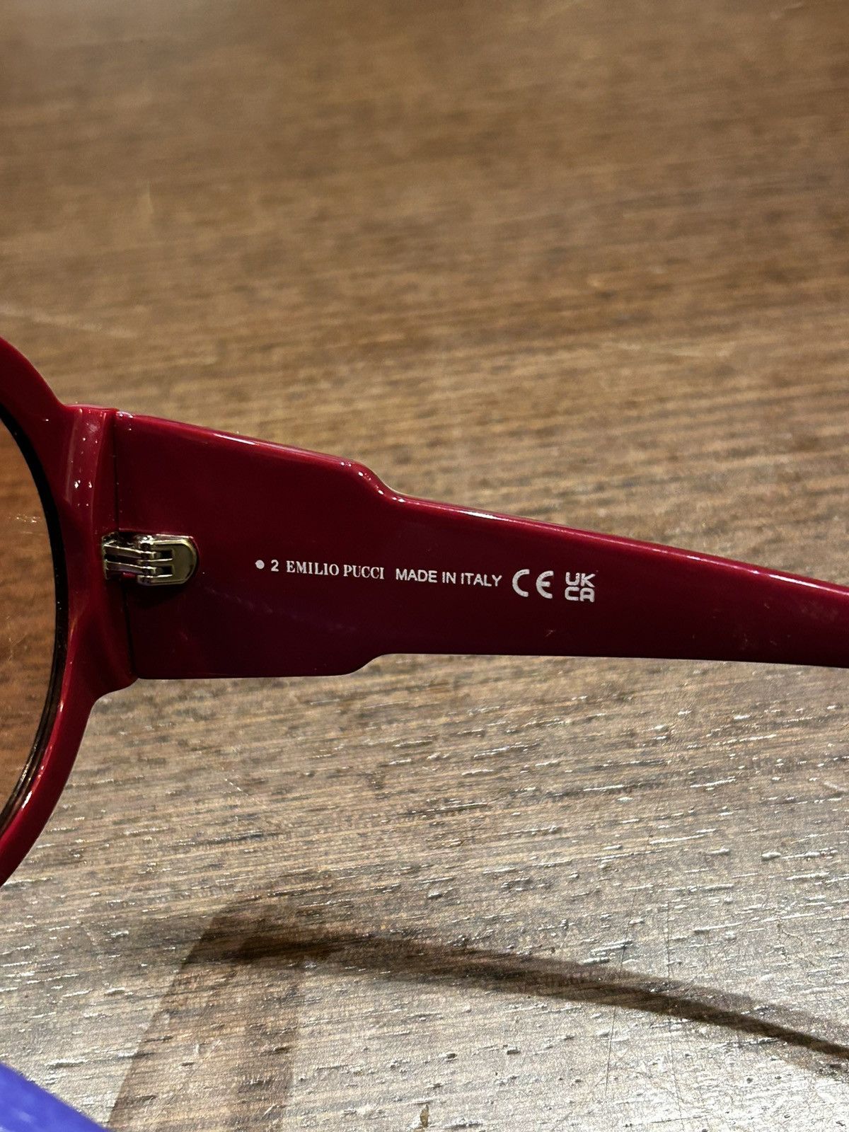 Emilio Pucci Emilio Pucci Round Sunglasses Size ONE SIZE - 4 Thumbnail