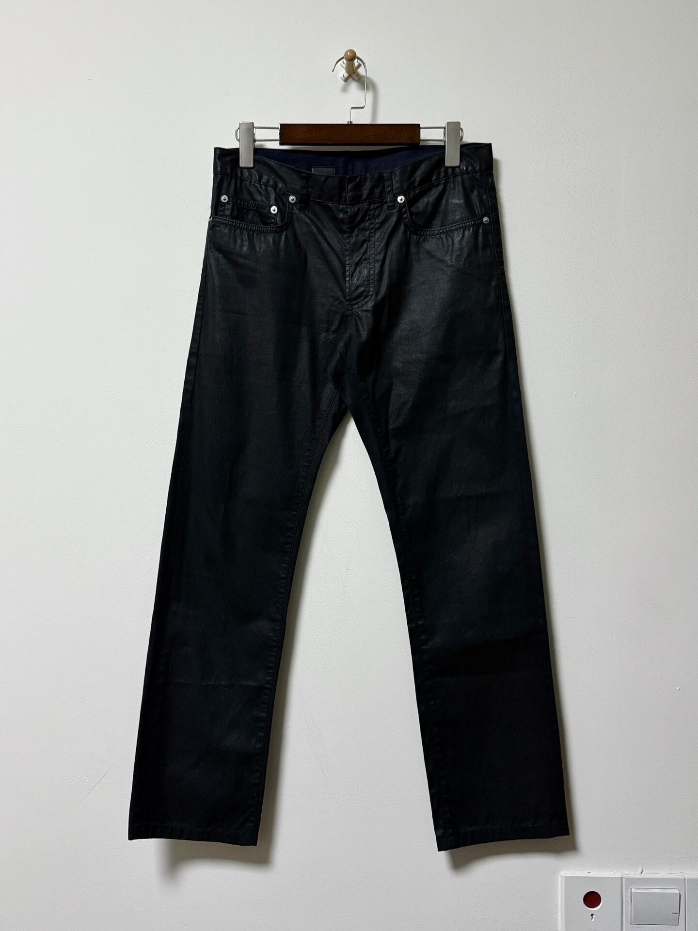 Dior AW14 Dior Homme Mud Coated Denim Pants | Grailed