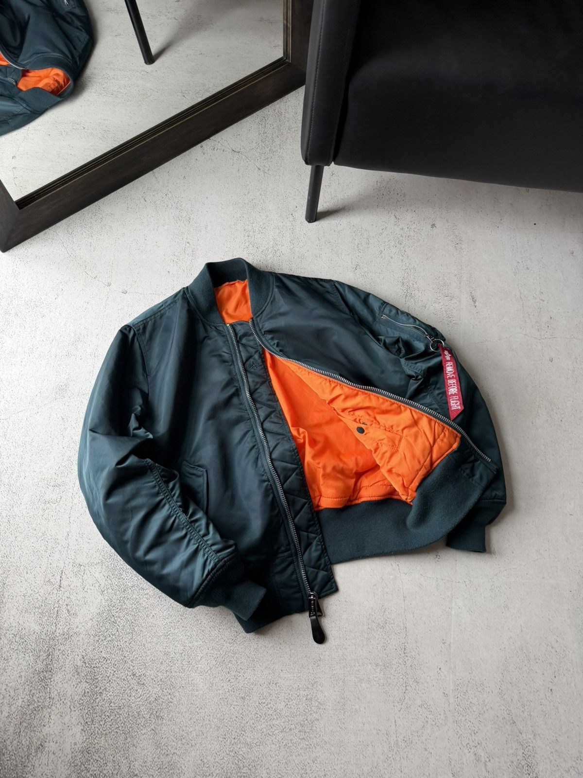 Alpha Industries Alpha Industries Vintage MA1 Flyers Vintage Bomber Jacket Size US S / EU 44-46 / 1 - 9 Thumbnail