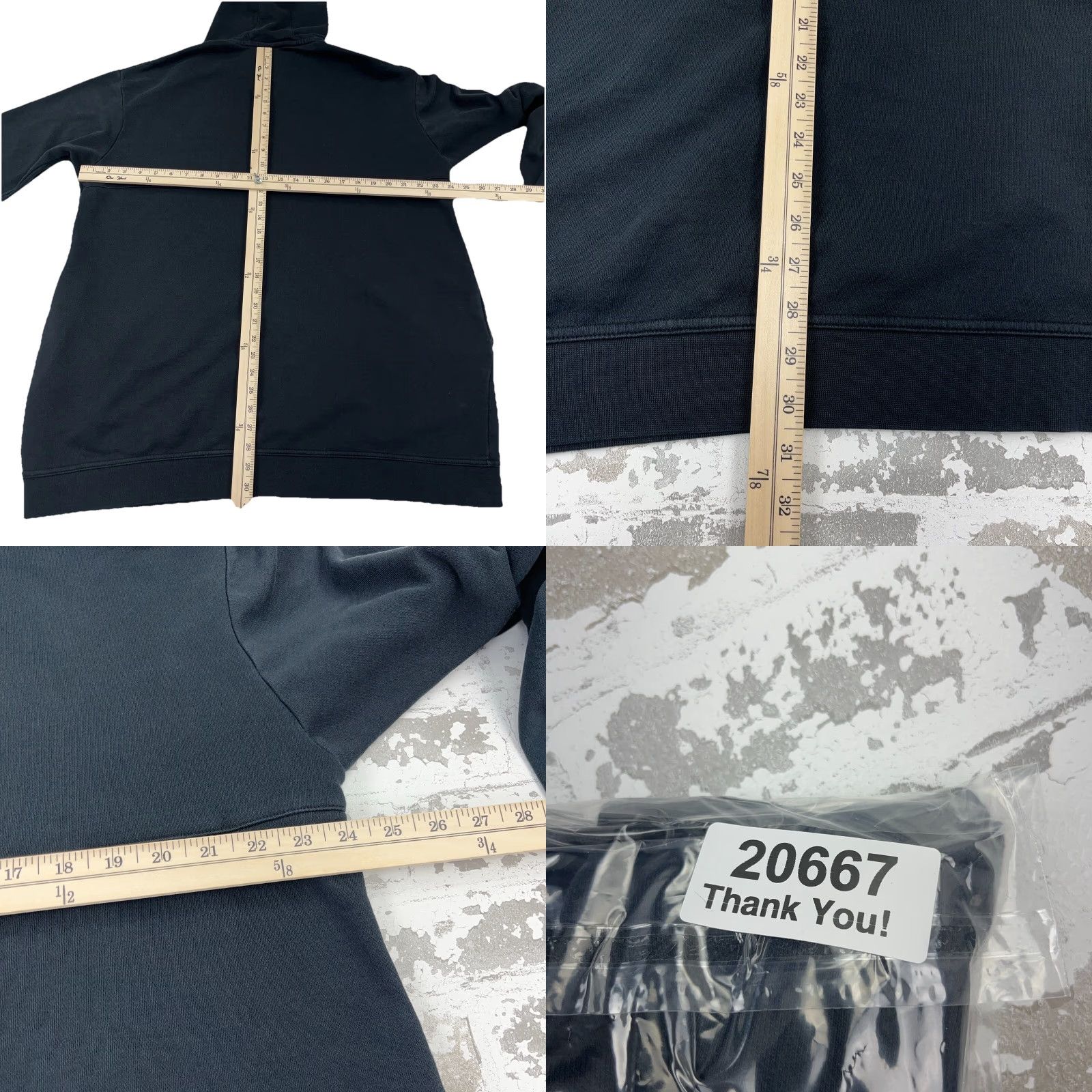 Nike Nike Hoodie Men XL Black White Sweatshirt Center Swoosh Adult Cotton Sweatshirt Hoodie Pockets Logo Nike Mens XL Black White Sweatshirt Hoodie Size US XL / EU 56 / 4 - 8 Thumbnail