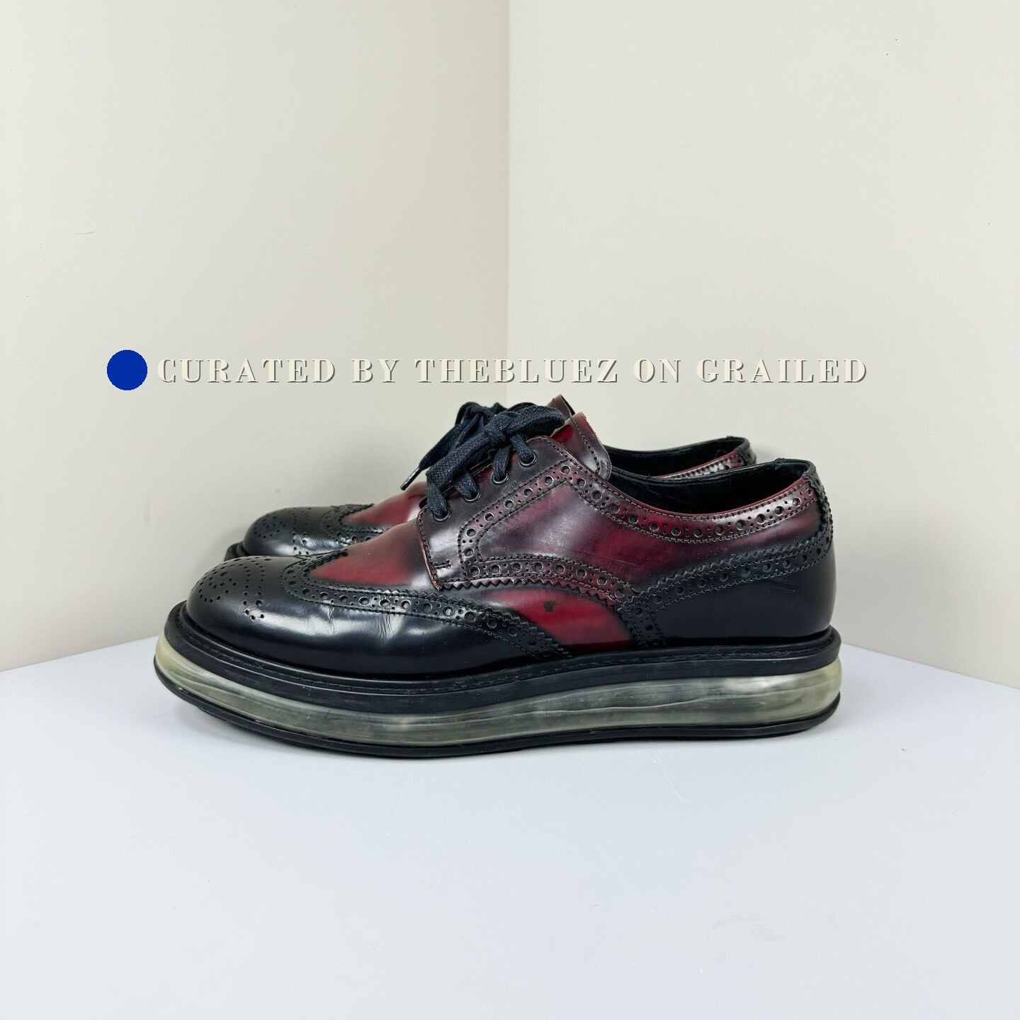 Prada Prada Baroque Carved Cushioned Sneakers Size US 7 / IT 37 - 1 Thumbnail