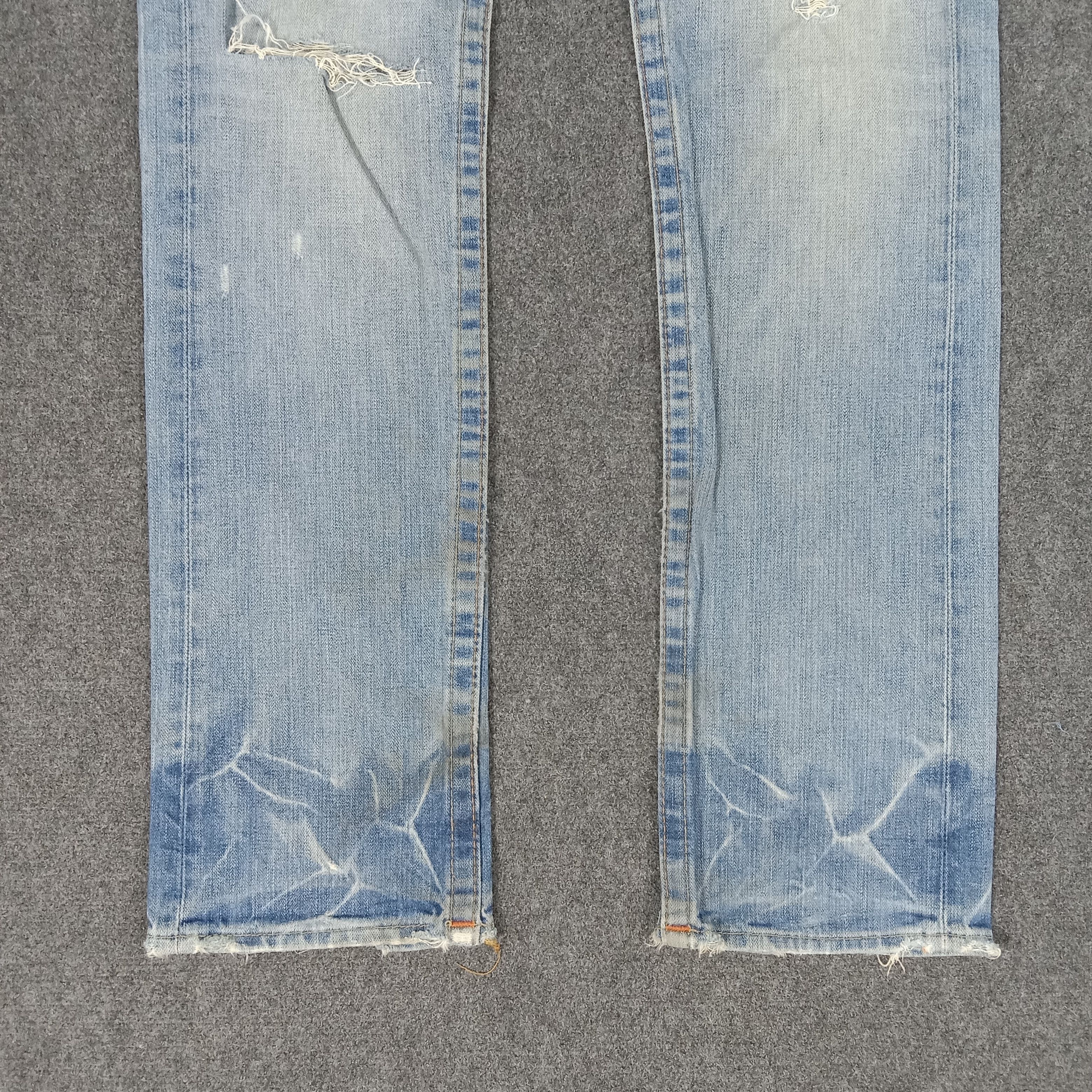True Religion × Vintage True Religion American Distressed Style Denim Jeans Size US 33 - 9 Thumbnail