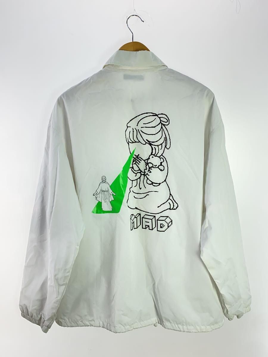 image of Undercover Ss18 Mad Coach Jacket in White, Men's (Size XL)