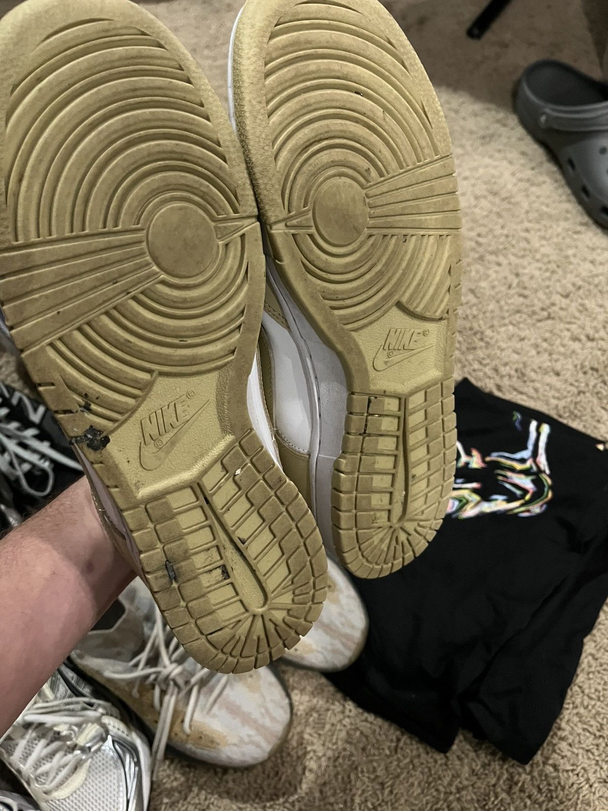 Nike tan nike dunks Size US 9 / EU 42 - 4 Thumbnail