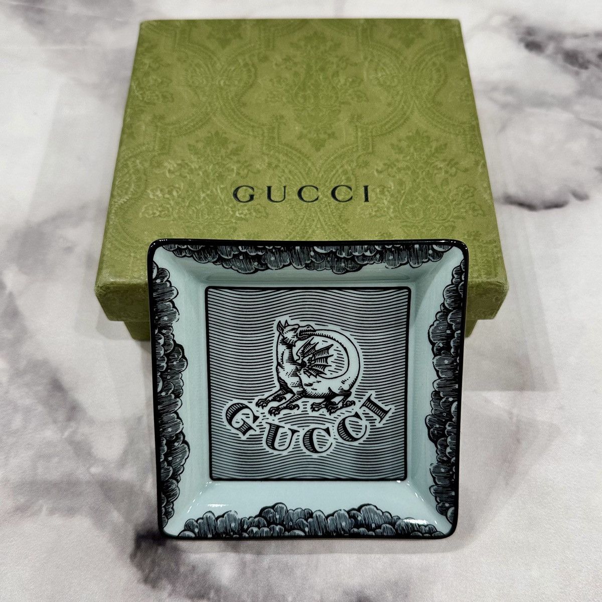 Gucci RARE NEW GUCCI GINORI DRAGON PORCELAIN TRAY Size ONE SIZE - 1 Thumbnail