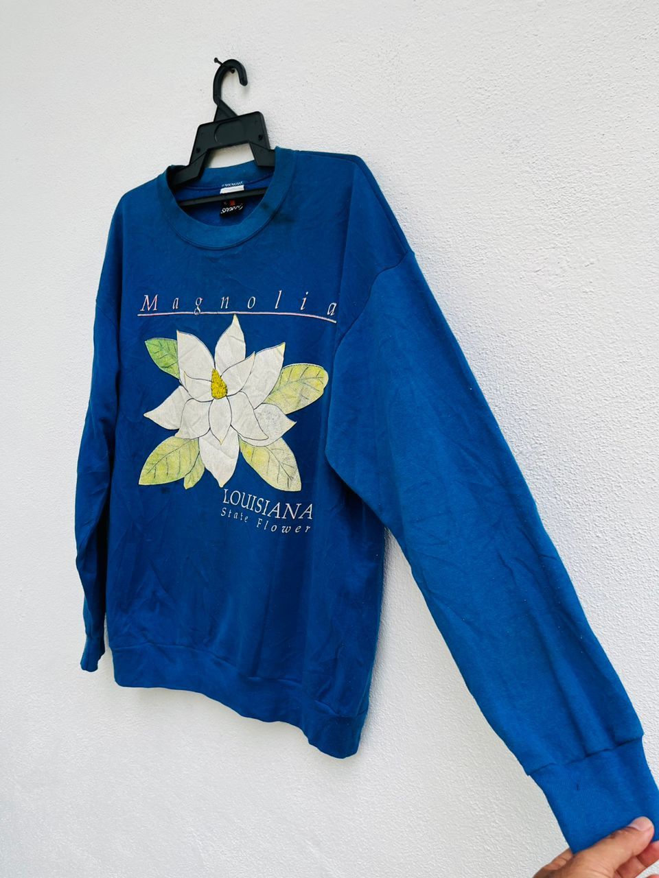 Japanese Brand Vintage 80s Magnolia Louisiana State Flower Streetwear Style Size US XL / EU 56 / 4 - 5 Thumbnail