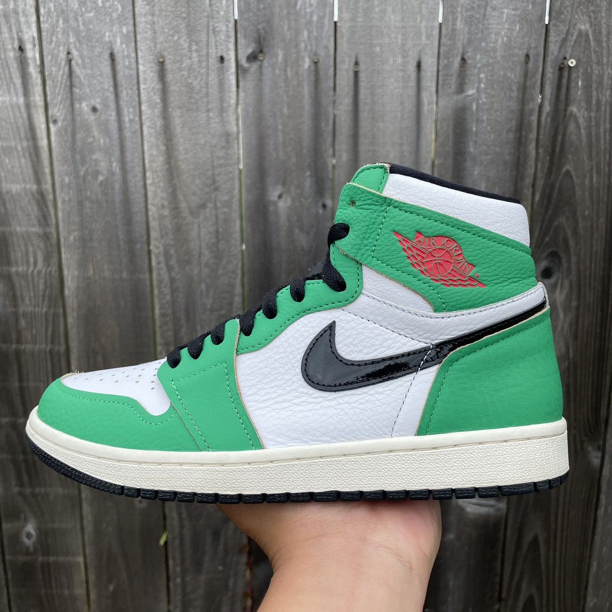 Jordan Brand × Nike Nike air Jordan 1 Lucjy Green size 9 Size US 9 / IT 39 - 4 Thumbnail