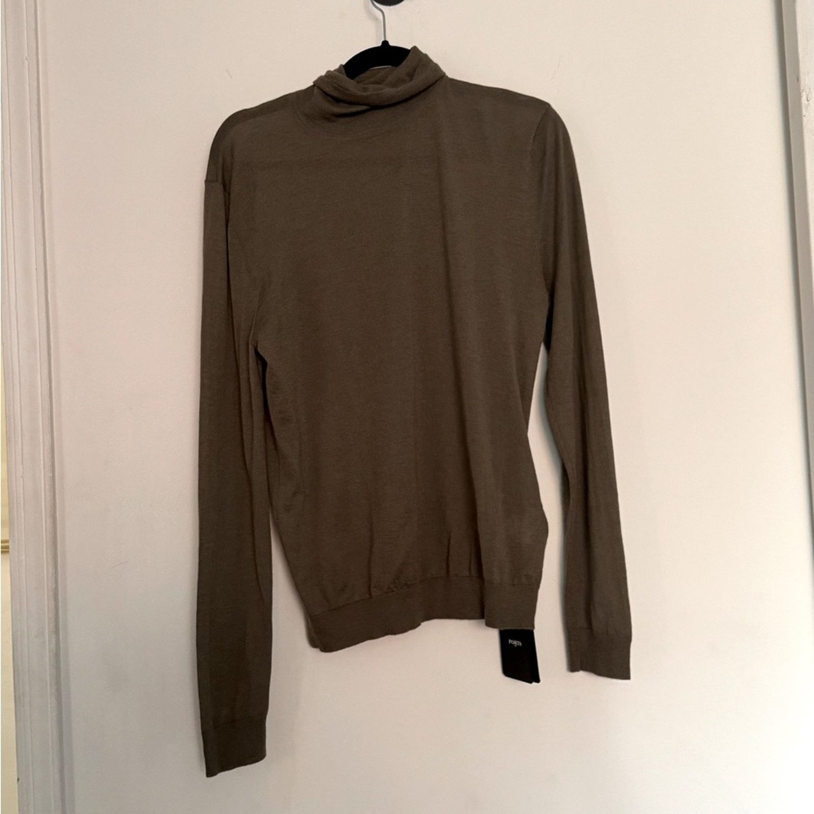 Ports 1961 Ports 1961 Men’s Light Brown Cashmere Turtle Neck NWT Size M / US 6-8 / IT 42-44 - 1 Thumbnail