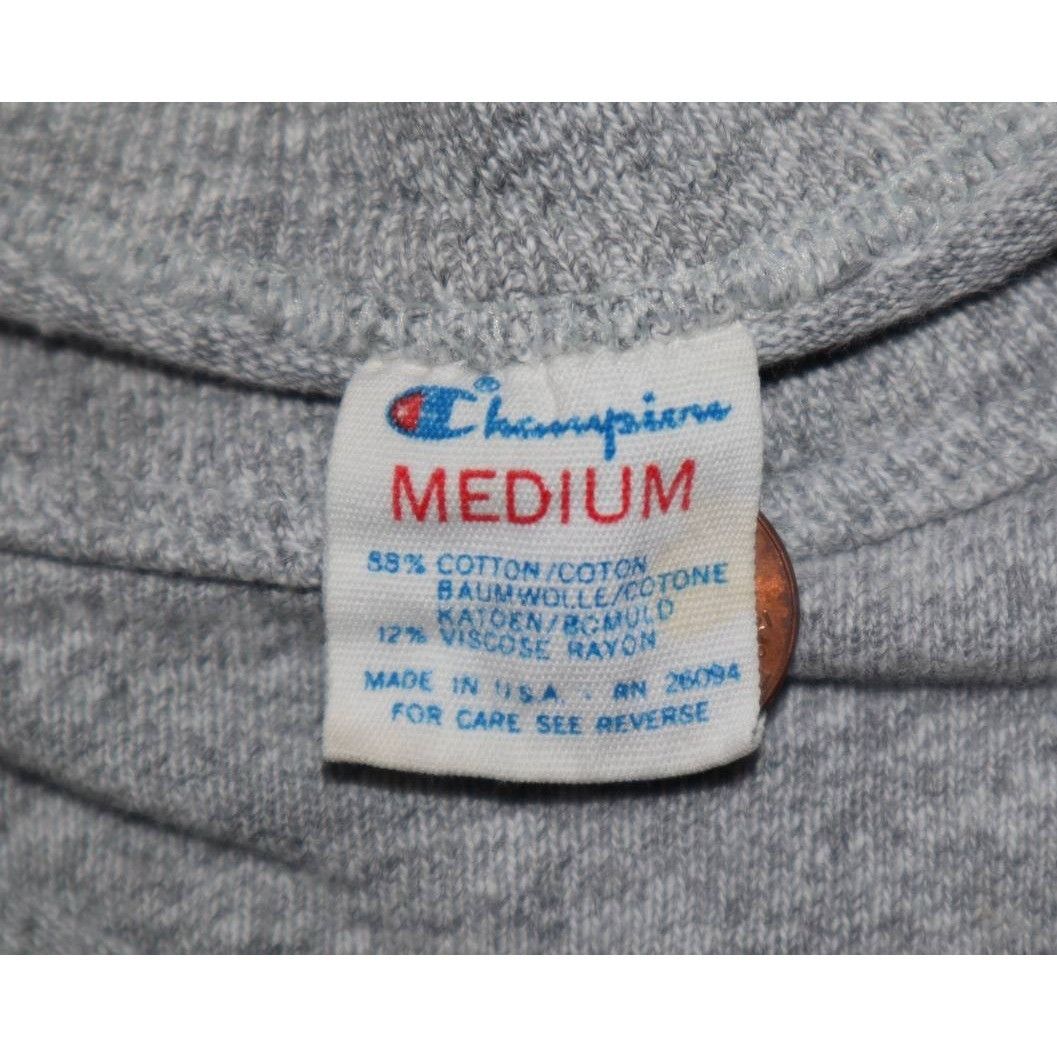 Champion Vintage 80s Champion NYAC Fitness T-Shirt Size M Gray USA Size US M / EU 48-50 / 2 - 2 Thumbnail