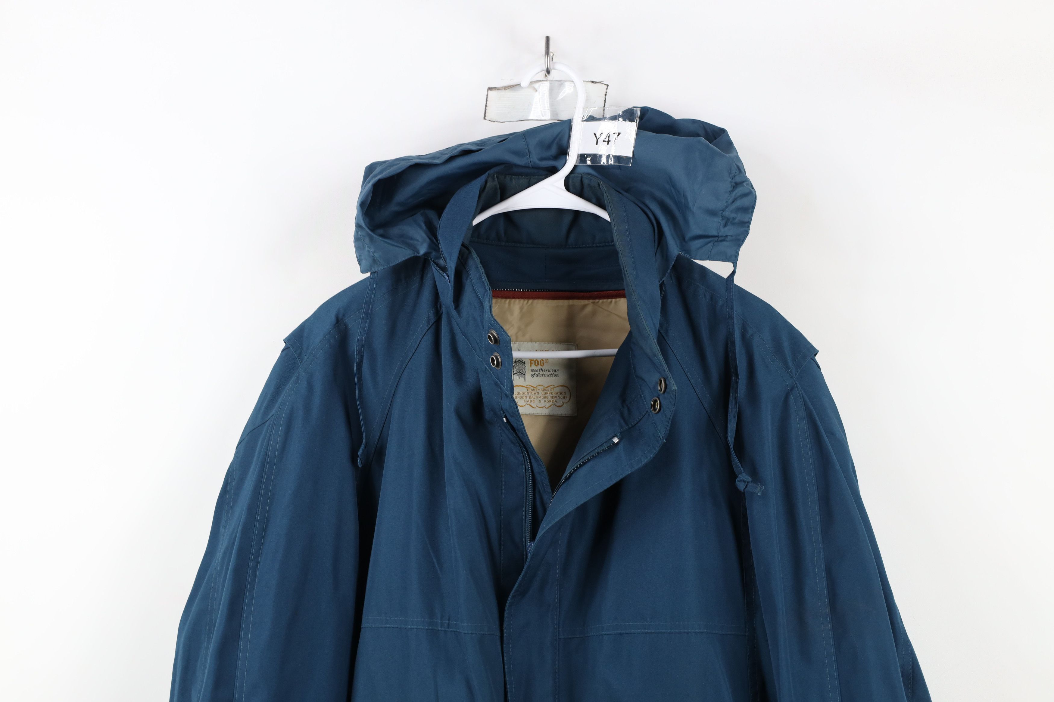 Vintage Vintage 90s Streetwear Lined Full Zip Hooded Bomber Jacket Size US XXL / EU 58 / 5 - 2 Thumbnail