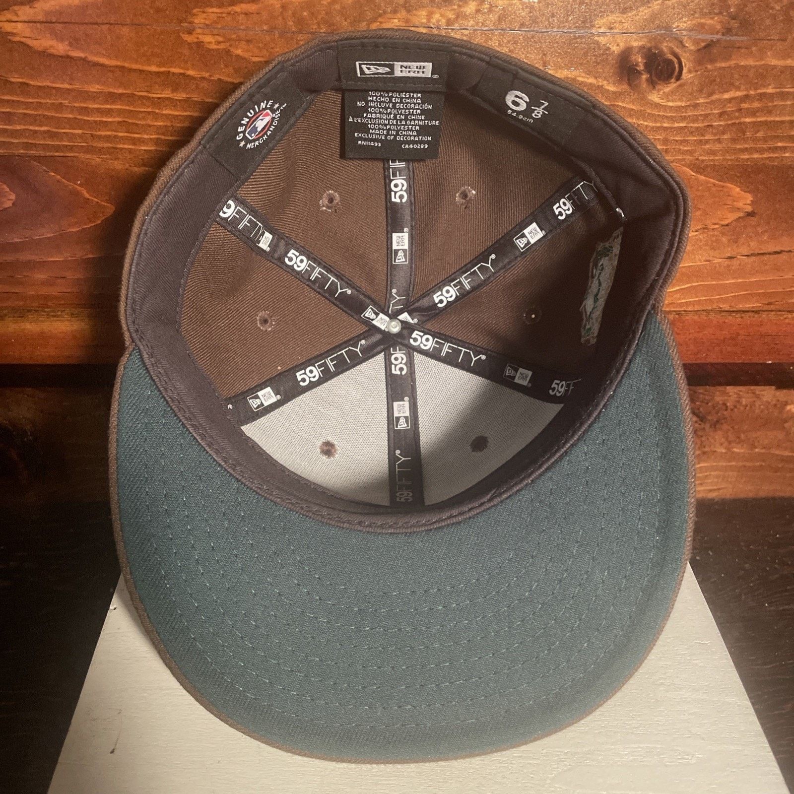 New Era Exclusive Seattle Mariners Fitted *Starbucks Size* EUC Size ONE SIZE - 6 Thumbnail