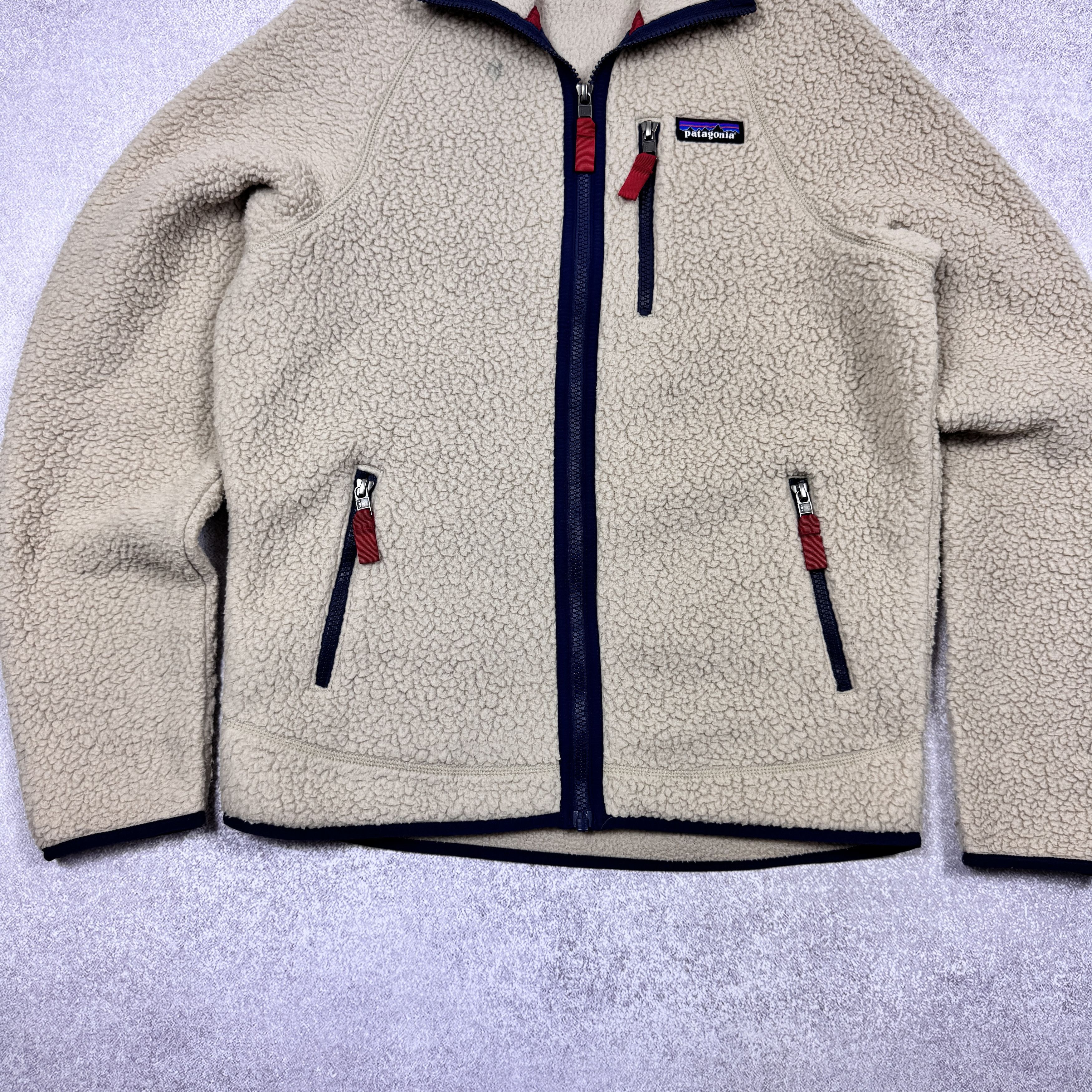 Patagonia Men`s PATAGONIA SHERPA RETRO X PILE FLEECE JACKET SIZE S-M Size US S / EU 44-46 / 1 - 6 Thumbnail
