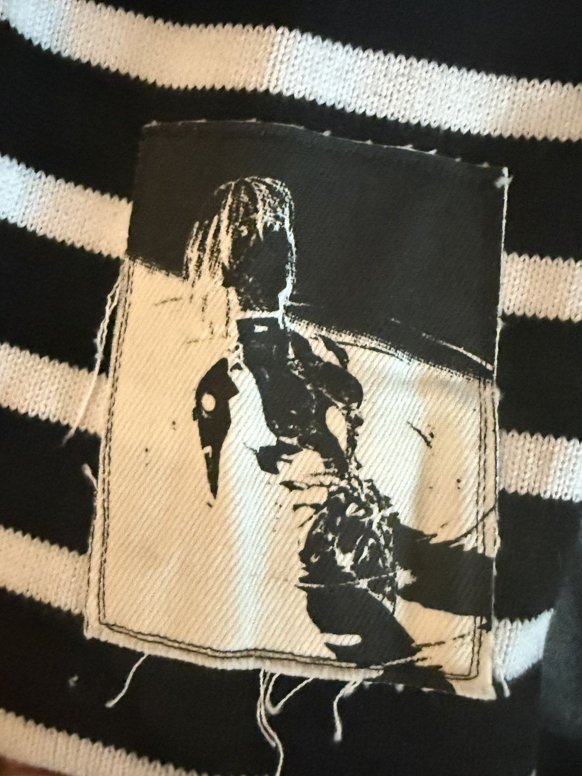 Rough Simmons Rough simmons striped patch turtleneck Size US L / EU 52-54 / 3 - 7 Thumbnail