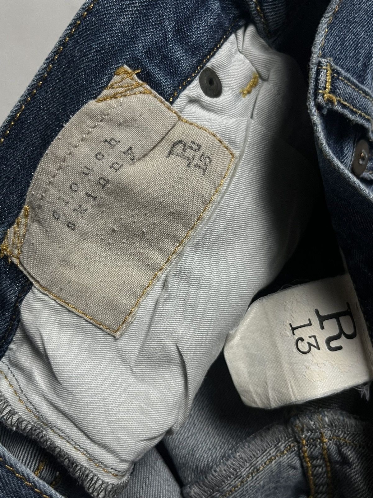 R13 💥HOT💥R13 “SLOUCH SKINNY” Jeans Size US 30 / EU 46 - 10 Thumbnail