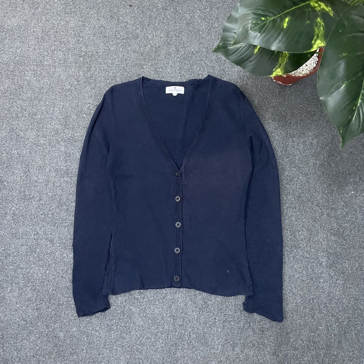 Courreges × Vintage Vintage Courreges Cardigan Size US XS / EU 42 / 0 - 1 Thumbnail