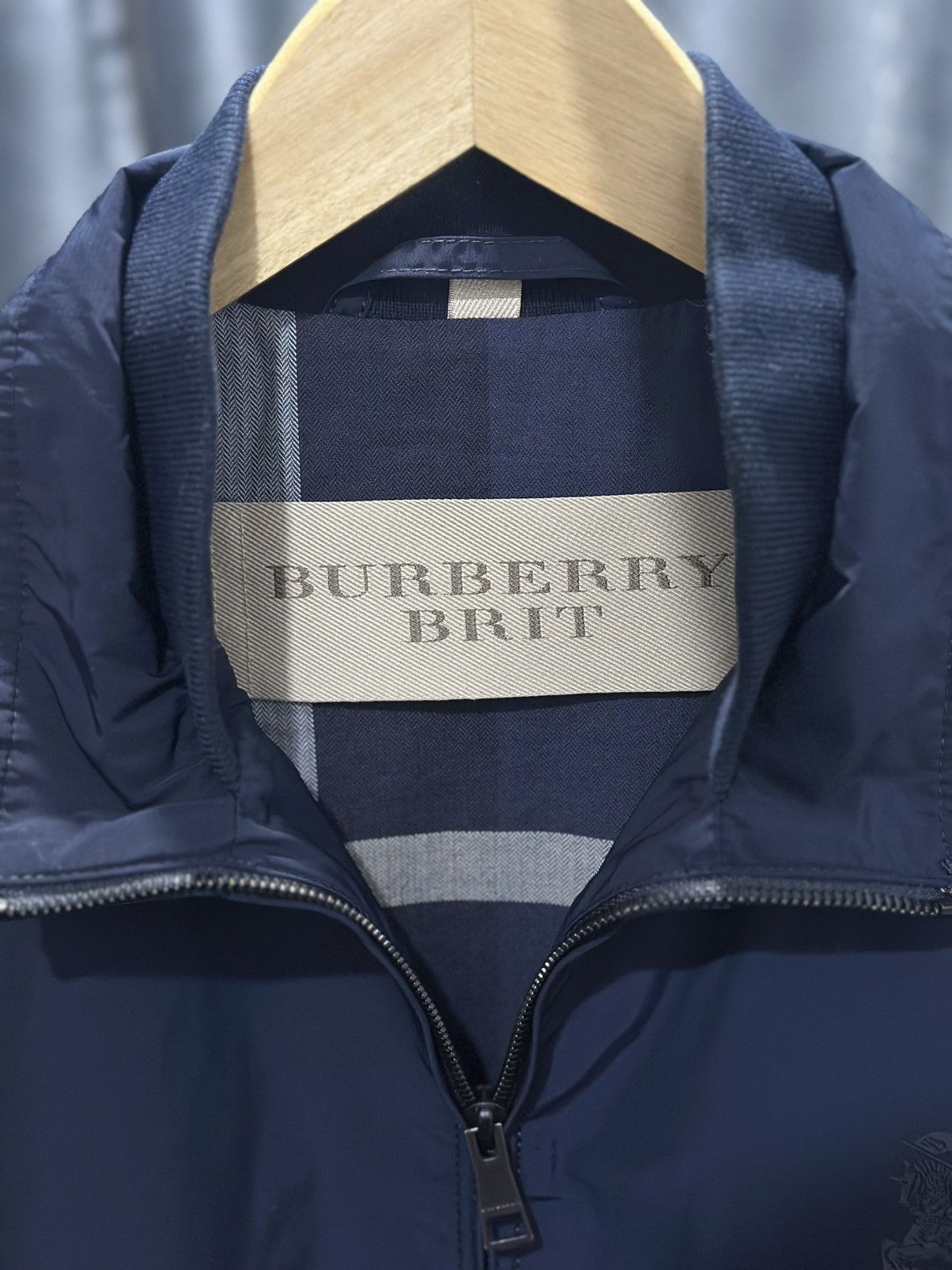 Burberry Burberry Lightweight Bomber Jacket Size US L / EU 52-54 / 3 - 2 Thumbnail