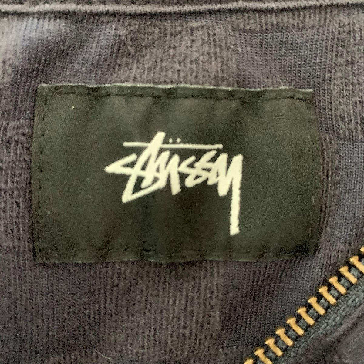 Stussy Stussy Clothing Velvet Black Check StreetWear Sweatshirt Size US M / EU 48-50 / 2 - 9 Thumbnail