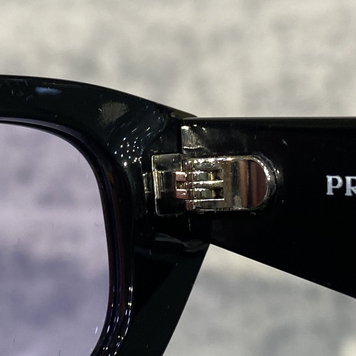 Prada PRADA 0PR B06S 16K40J BLACK VIOLET Size ONE SIZE - 5 Thumbnail