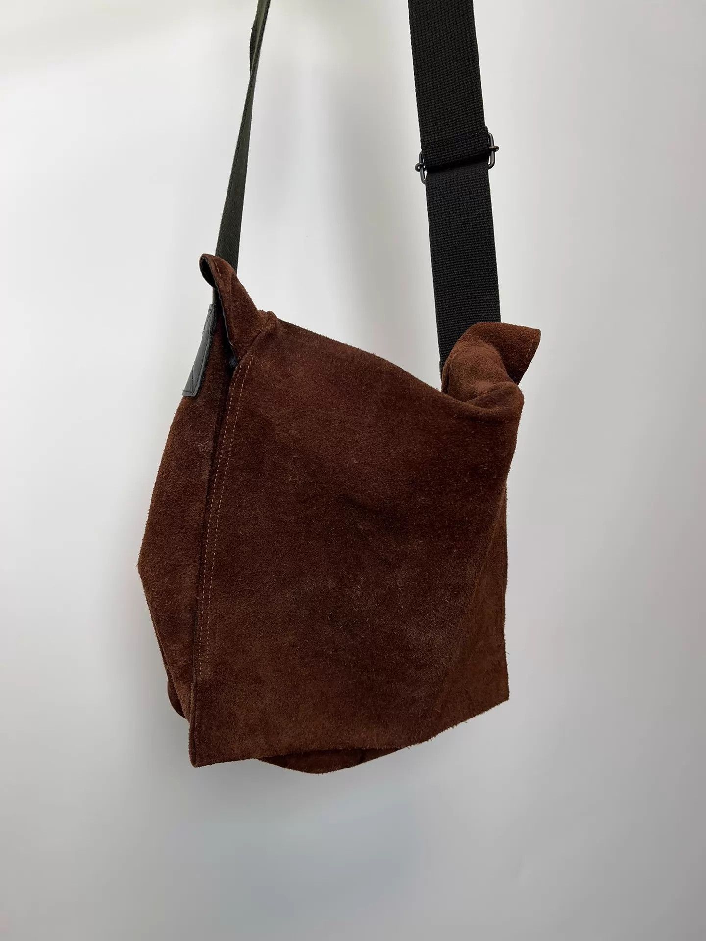 Yohji Yamamoto Yohji Yamamoto YS for Man 90s Suede Crossbody Bag Size ONE SIZE - 2 Thumbnail