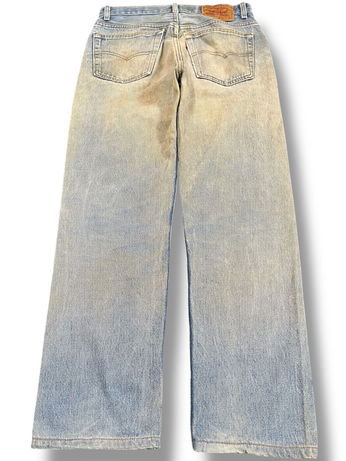 LVC × Levi's × Levi's Vintage Clothing Vintage Levi’s 501xx Mudwash Distressed Denim Size US 29 - 5 Thumbnail