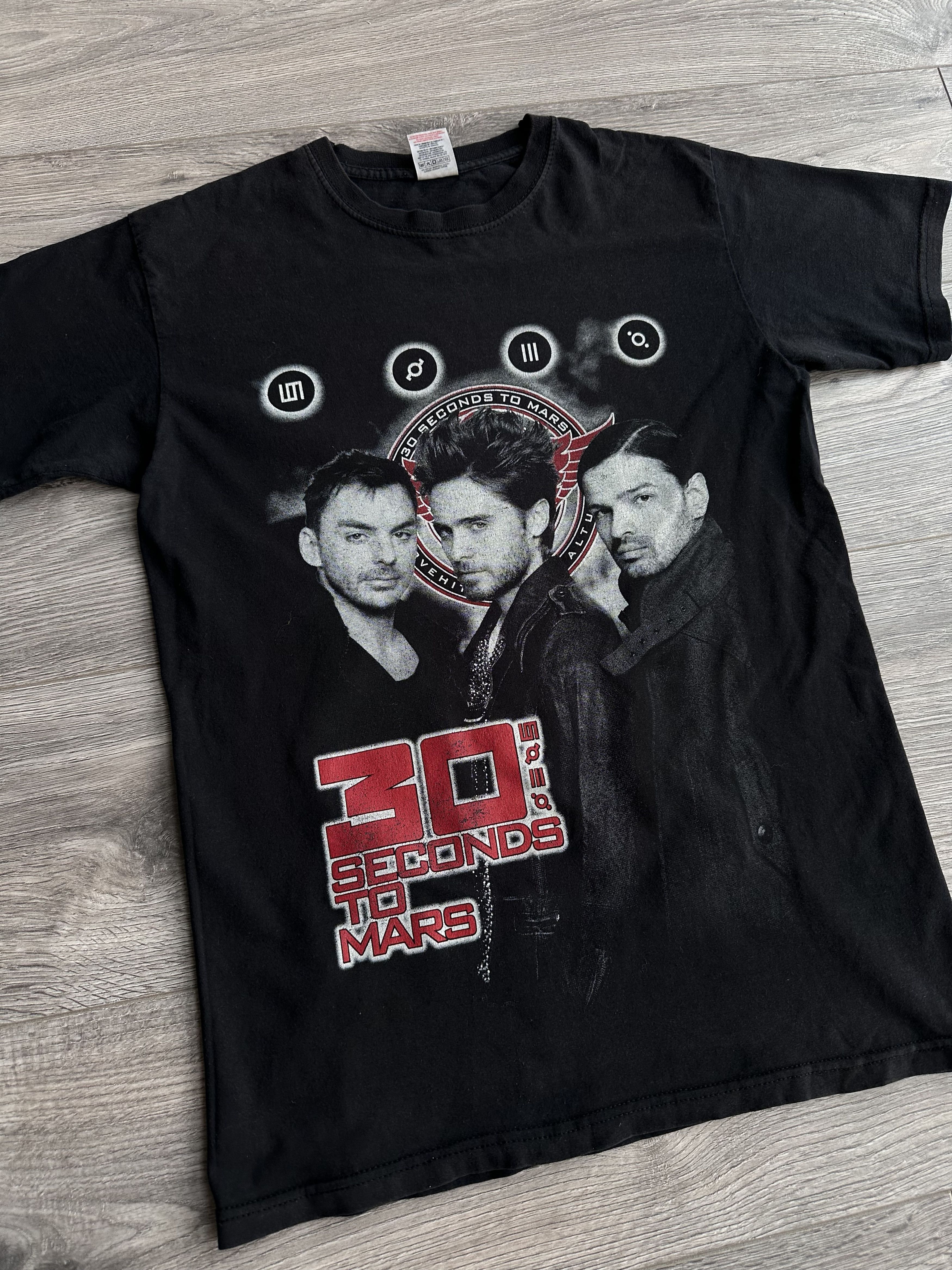 Band Tees × Vintage 30 seconds to mars vintage t shirt Size US S / EU 44-46 / 1 - 2 Thumbnail